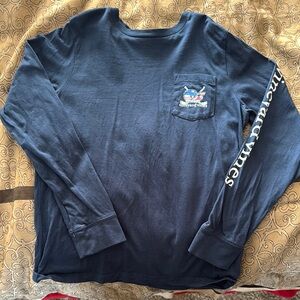 Vineyard Vines Blue Long Sleeve Tee